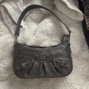 David Jones Paris Grey Y2K purse